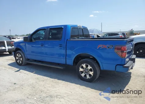 2012 Ford F150 Supercrew from USA, damaged, VIN 1FTFW1CF0CFA09989